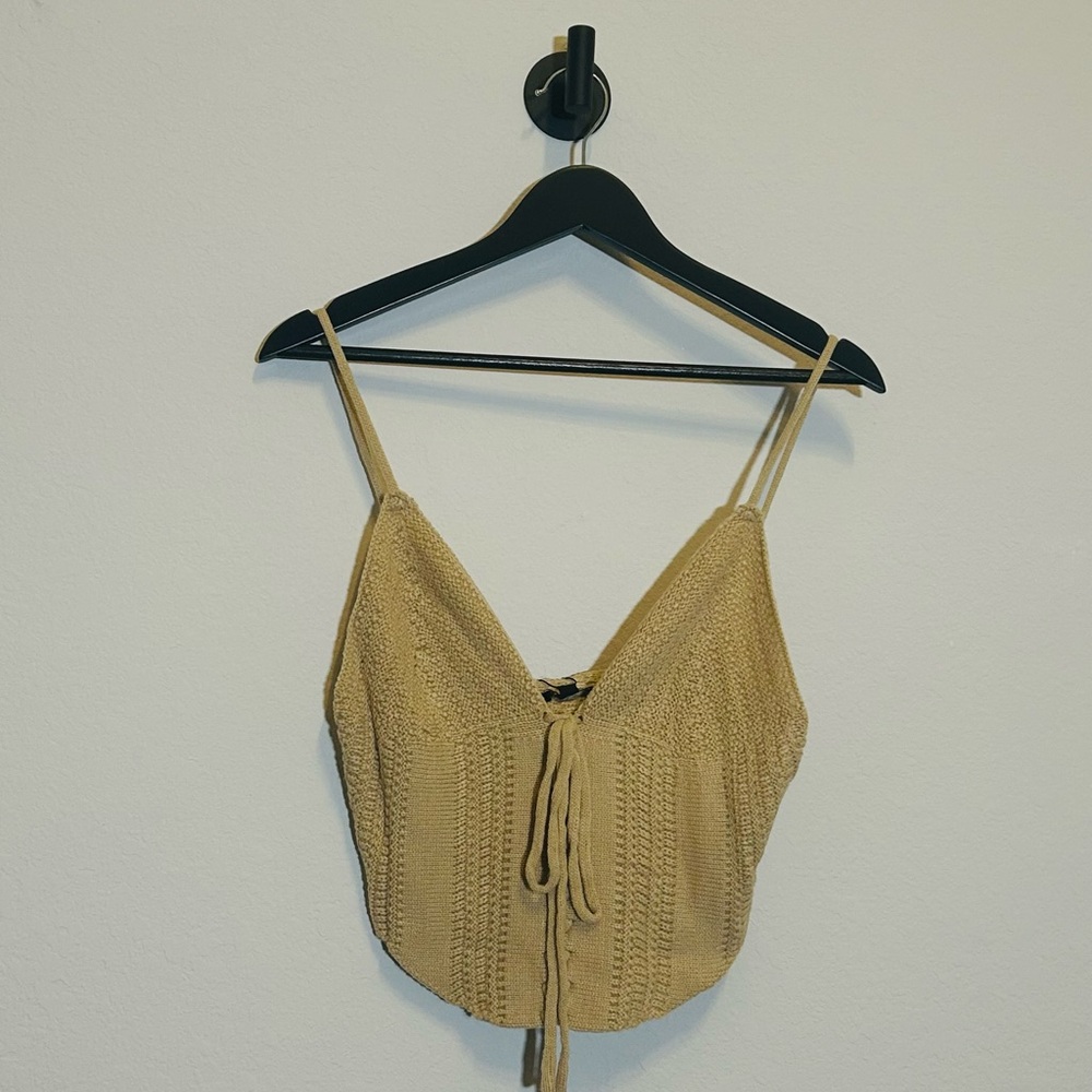 Crochet tank top